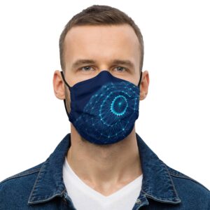 Blue Premium face mask