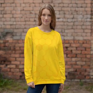 Beehive Yellow Unisex Sweatshirt