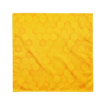 Beehive Yellow bandana