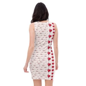 Love Sublimation Cut & Sew Dress