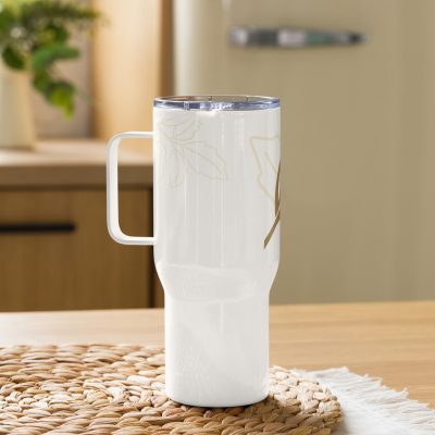بني – الله Travel mug with a handle